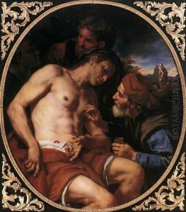 The Good Samaritane c. 1676 by Johann Karl Loth