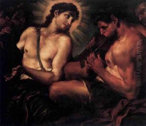 Apollo, Pan, and Marsyas by Johann Karl Loth