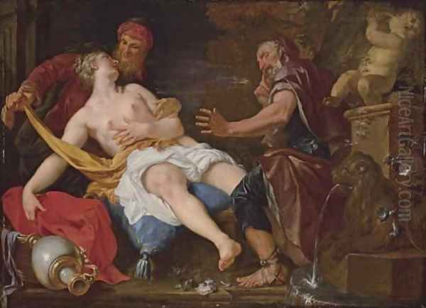 Susanna and the Elders - view 1