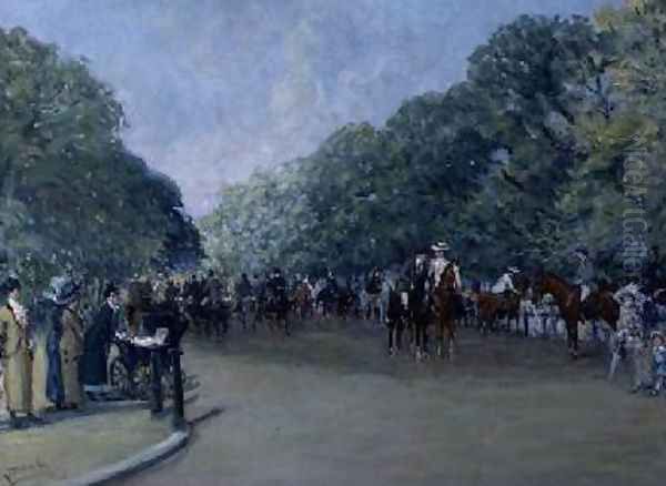 Rotten Row Hyde Park - view 1