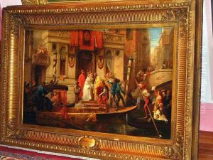 Venetian Wedding by Jules-Eugene Lenepveu