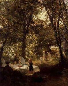 Our Picnic - New Lock Berks by Charles James Lewis