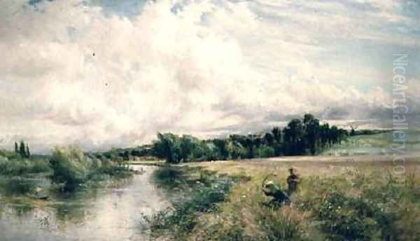 Young Reed Gatherers - view 1