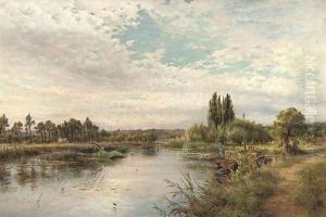 On the river, near Marlow