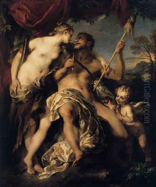 Hercules and Omphale 1724 by Francois Lemoine (see Lemoyne)