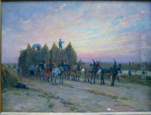 Le Ramassage Des Joncs by Edouard Doigneau