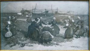 La Ronde Des Bretonnes by Edouard Doigneau