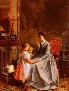 The New Nanny by Francois Louis Lanfant de Metz