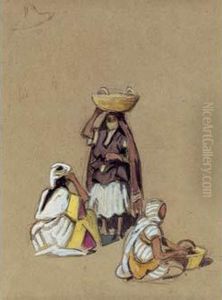 " Trois Femmes Au Marche, Maroc ". " Trois Femmes Au Marche, Maroc ".
