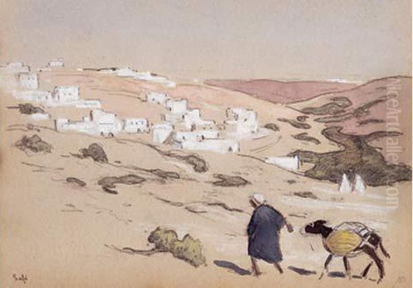 " Paysan Sur Les Hauteurs De Safi ". - view 1
