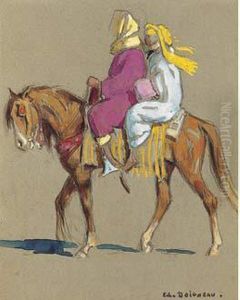 " Couple De Marocain A Cheval ". " Couple De Marocain A Cheval ".