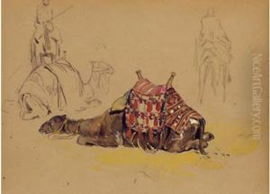 Le Repos De La Caravane by Edouard Doigneau