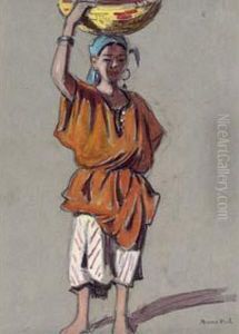 Femme De Marrakech by Edouard Doigneau