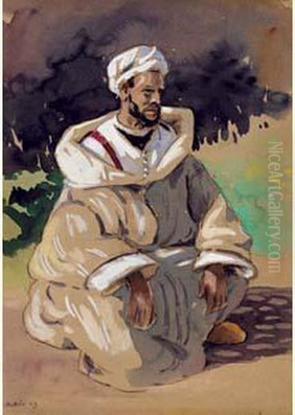 L'homme Au Burnous, Meknes - view 1