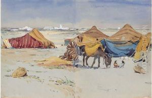 " Campement Aux Environs De Kairouan ". " Campement Aux Environs De Kairouan ".