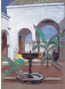 Cour De Palais A Rabat