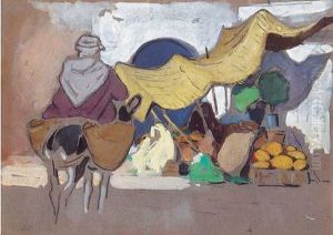 " Le Marchand De Courges Devant La Porte De La Ville ". " Le Marchand De Courges Devant La Porte De La Ville ".