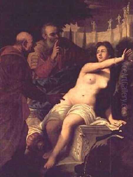 Susanna and the Elders - view 1