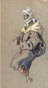 " Etude Pour Un Cavalier ". by Edouard Doigneau