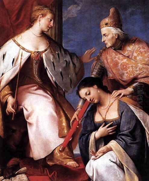 Doge Morosini Offers the Reconquered Morea to Venice - view 1