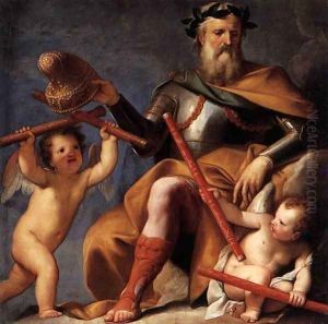 Merit Offers the Command to Doge Morosini by Gregorio Lazzarini