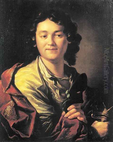 Portrait of Fiodor Volkov, the Founder of the First Russian Public Theatre 1763 - view 1