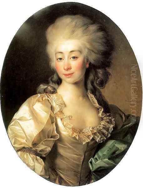 Portrait of Duchess Ursula Mniszek 1782 - view 1