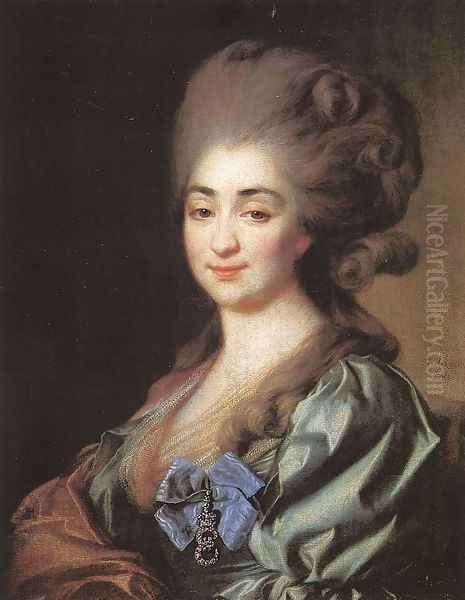 Portrait of Princess Praskovia Repnina 1781 - view 1