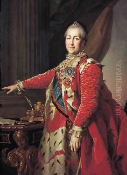 Portrait of Catherine II - view 1