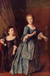 Portrait of the Princesses Davidova and Rzevskaja Portrait of the Princesses Davidova and Rzevskaja