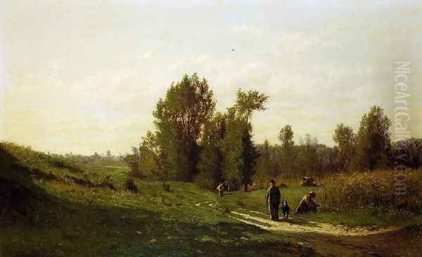 Chemin d'Ezeuville, pres d'Ecouen - view 1