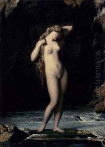 The Bather by Henri Lehmann