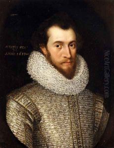 Portrait Of A Nobleman, Said To Be Robert, Earl Of Essex