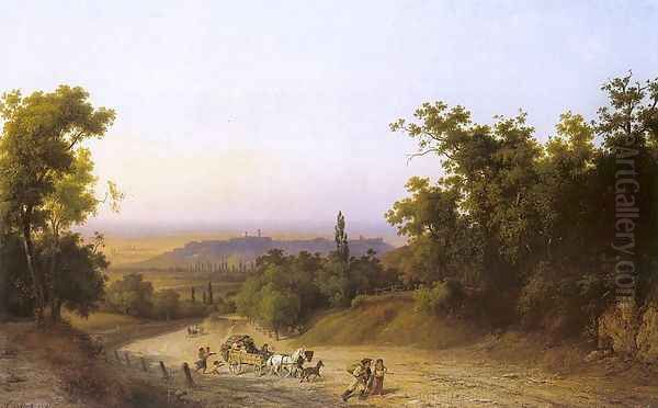 Martonhegy Road 1876 - view 1