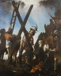 The Martyrdom Of Saint Andrew by Carlo Dolci