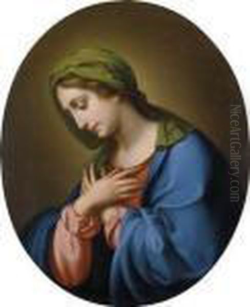 The Virgin Mary With Her Head Lowered - view 1