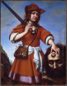 David With The Head Of Goliath by Carlo Dolci