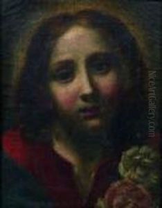 L'enfant Jesus En Buste Decore De Roses