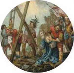The Martyrdom Of Saint Andrew by Carlo Dolci