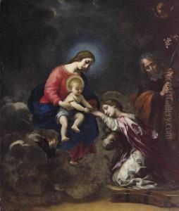 The Mystic Marriage Of Saint Catherine Of Alexandria