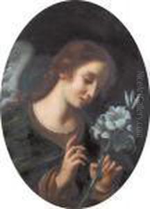 The Archangel Gabriel by Carlo Dolci