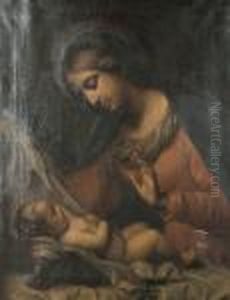 Madonna Of The Veil by Carlo Dolci