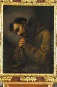 San Francisco En Oracion by Carlo Dolci