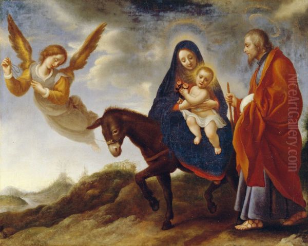 The Flight Into Egypt - view 1