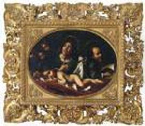 The Dream Of The Infant Saint John The Baptist by Carlo Dolci