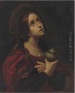 A Female Saint by Carlo Dolci