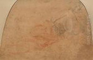 A Reclining Draped Man by Carlo Dolci