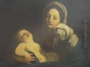 Madonna Col Bambino Dormiente