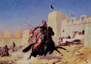 Le Roi Cambyse au Siege de Peluse (King Cambyse at the Siege of Peluse) by Paul-Marie Lenoir