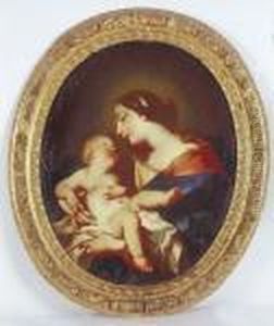 Cerchia Di. Madonna Con Bambino Cerchia Di. Madonna Con Bambino